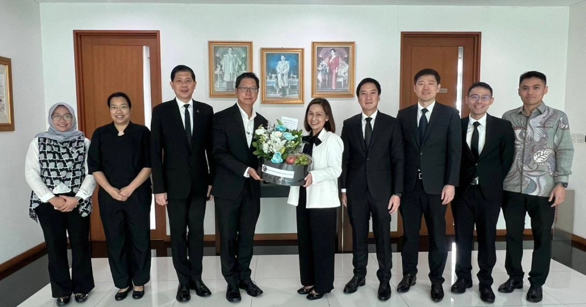 Courtesy Call to H.E. Mr. Prapan Disyatat, Ambassador of the Kingdom of Thailand to the Republic of Indonesia